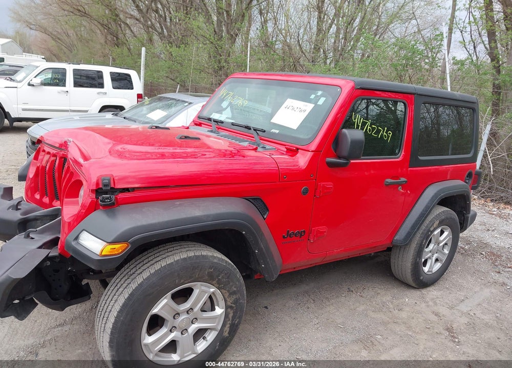 2022 JEEP WRANGLER SPORT S 4X4 VIN: 1C4GJXAN4NW240896