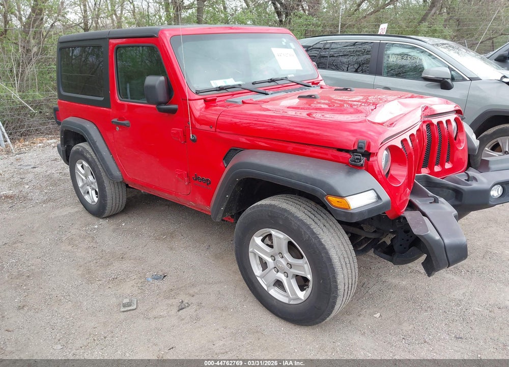 2022 JEEP WRANGLER SPORT S 4X4 VIN: 1C4GJXAN4NW240896