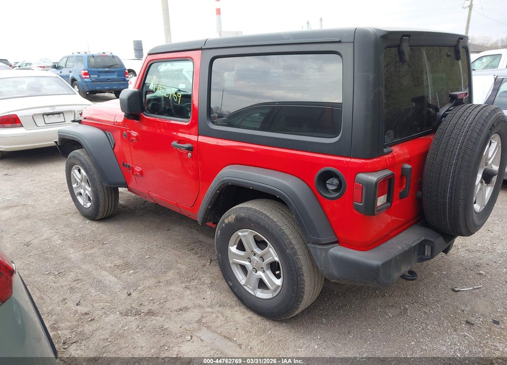 2022 JEEP WRANGLER SPORT S 4X4 VIN: 1C4GJXAN4NW240896