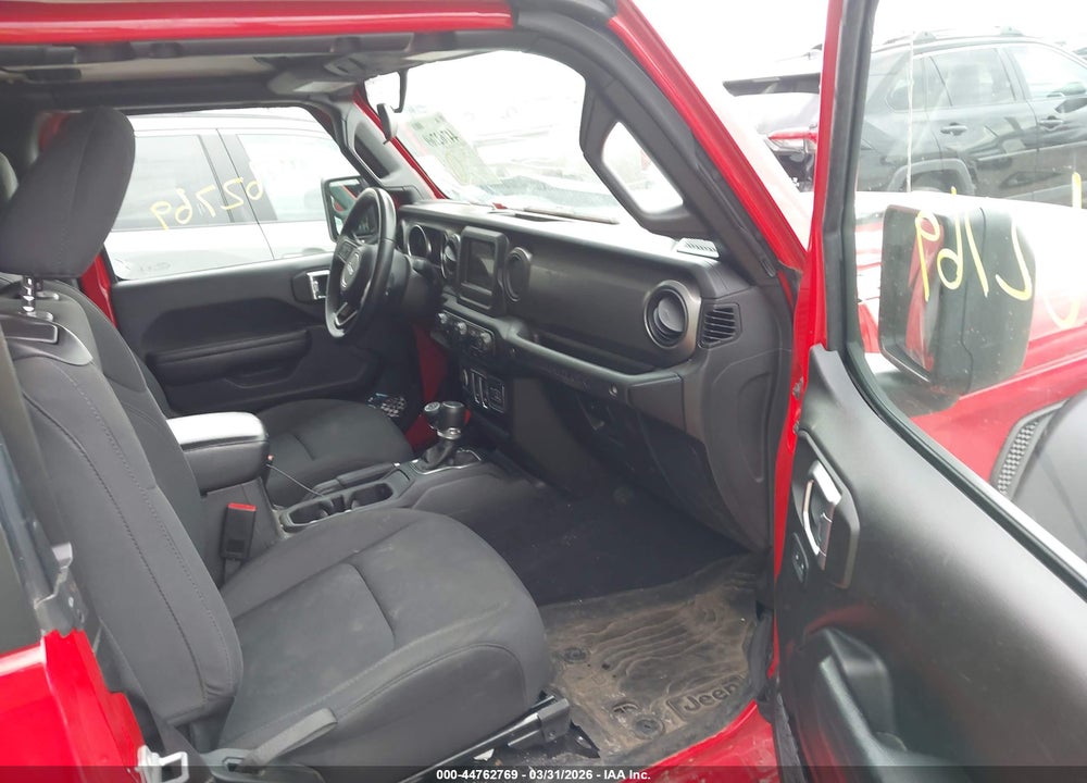 2022 JEEP WRANGLER SPORT S 4X4 VIN: 1C4GJXAN4NW240896