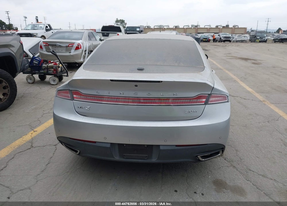 2016 LINCOLN MKZ HYBRID VIN: 3LN6L2LU0GR629033