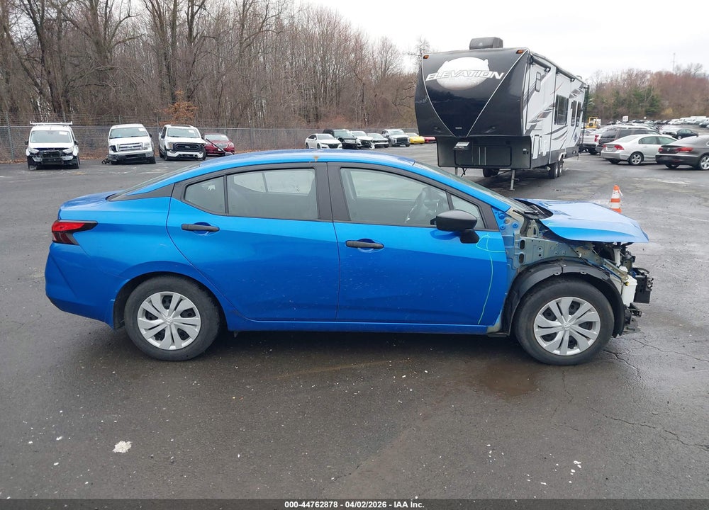 2021 NISSAN VERSA S XTRONIC CVT VIN: 3N1CN8DV2ML904835