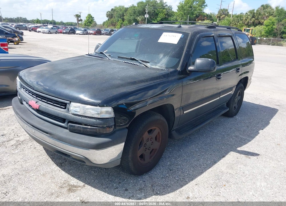 2004 CHEVROLET TAHOE LT VIN: 1GNEC13ZX4R281424