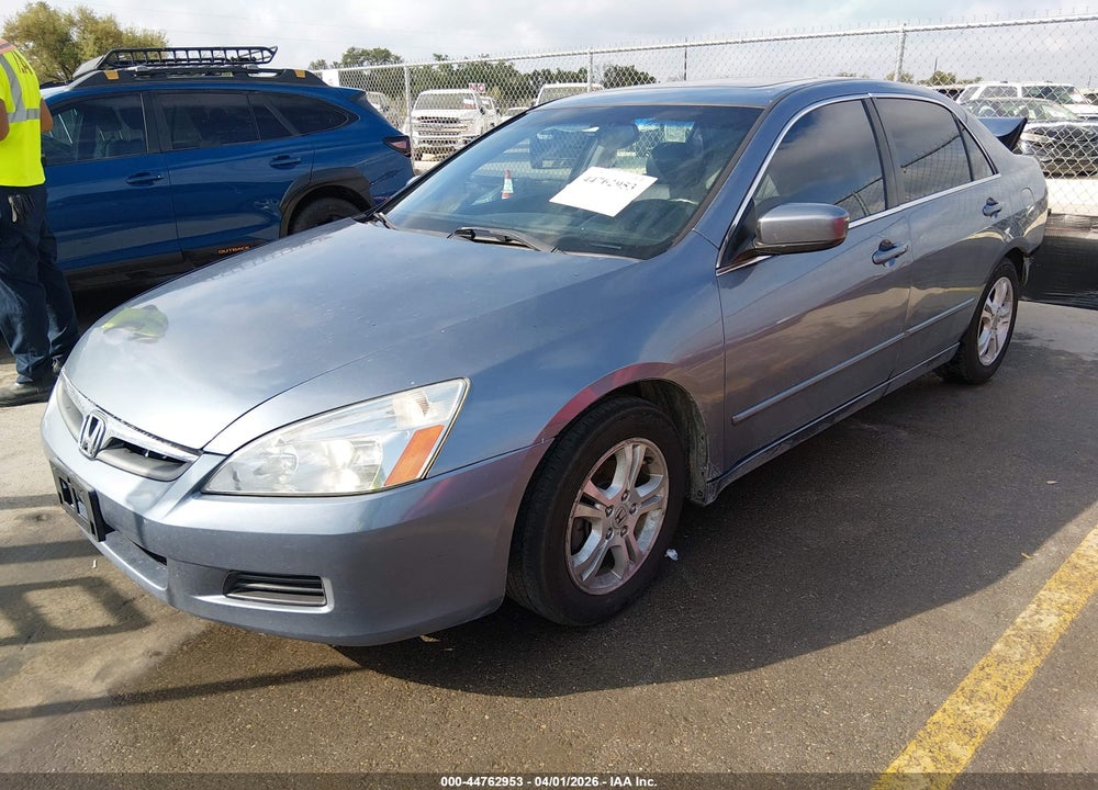 2007 HONDA ACCORD EX VIN: 1HGCM56857A023825