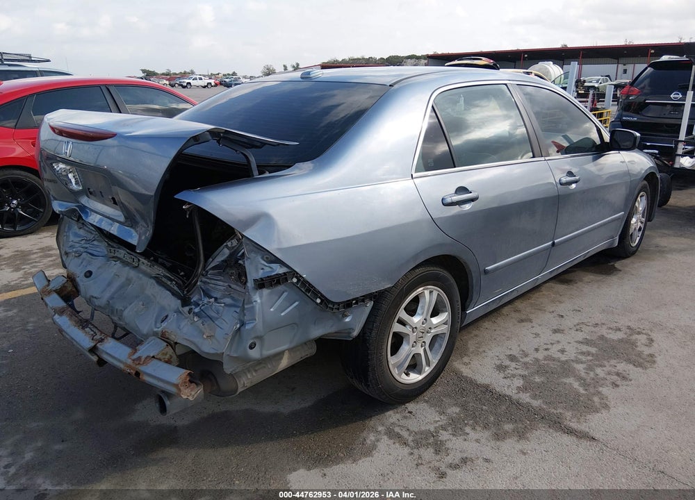 2007 HONDA ACCORD EX VIN: 1HGCM56857A023825