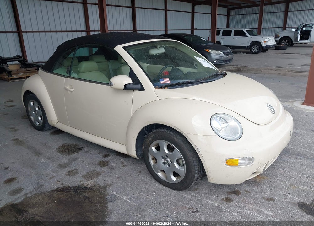 2003 VOLKSWAGEN NEW BEETLE GLS VIN: 3VWCK21Y83M314887