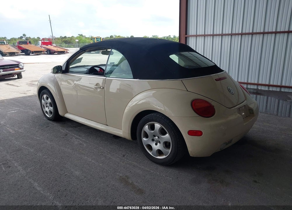 2003 VOLKSWAGEN NEW BEETLE GLS VIN: 3VWCK21Y83M314887