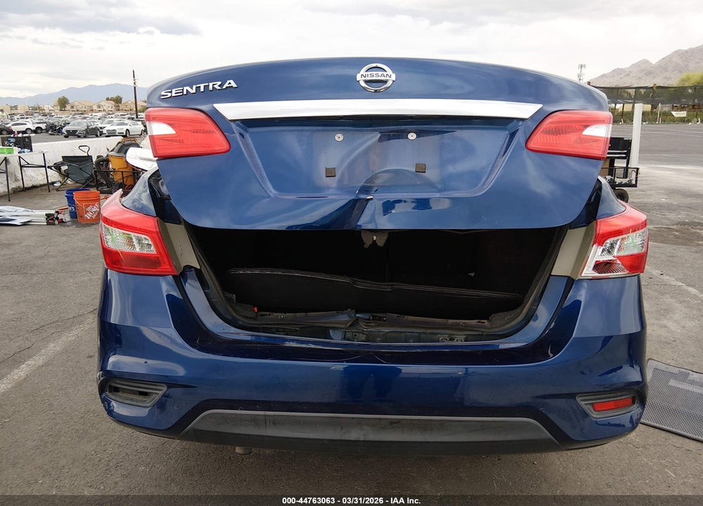 2017 NISSAN SENTRA S VIN: 3N1AB7APXHY367088