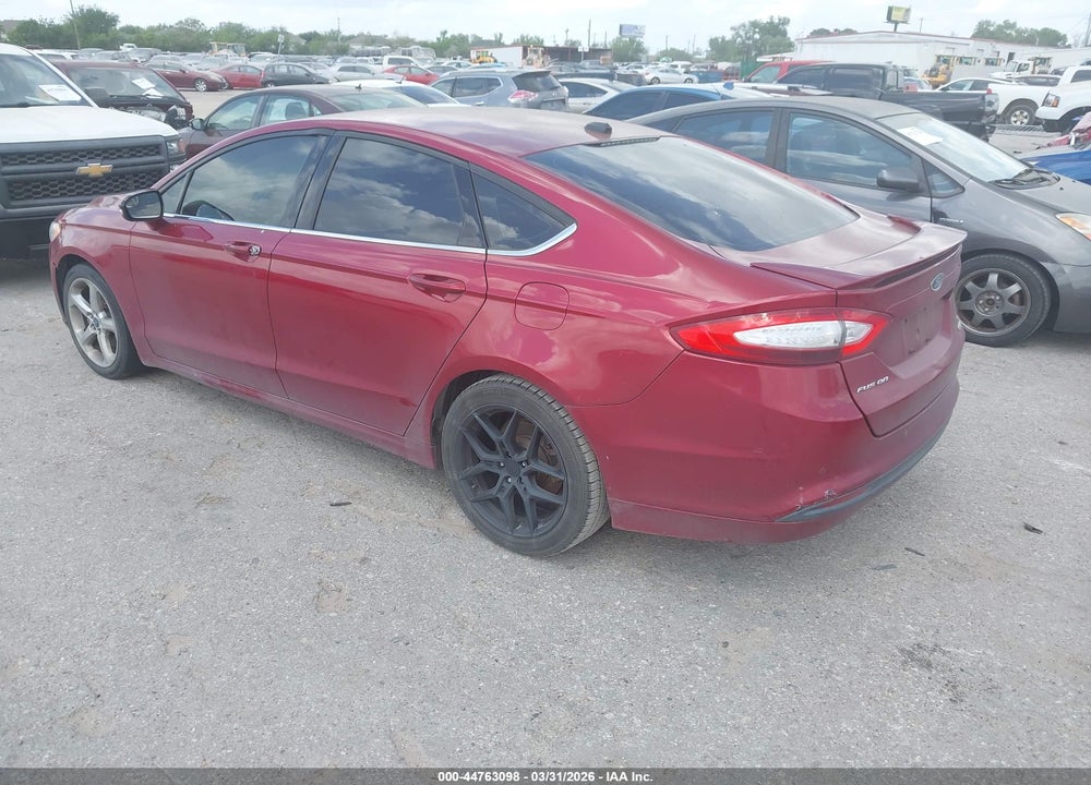 2013 FORD FUSION SE VIN: 3FA6P0HR9DR323564