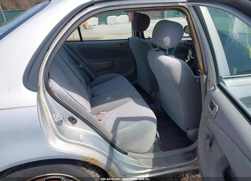 2001 TOYOTA COROLLA CE VIN: 2T1BR12E11C404347