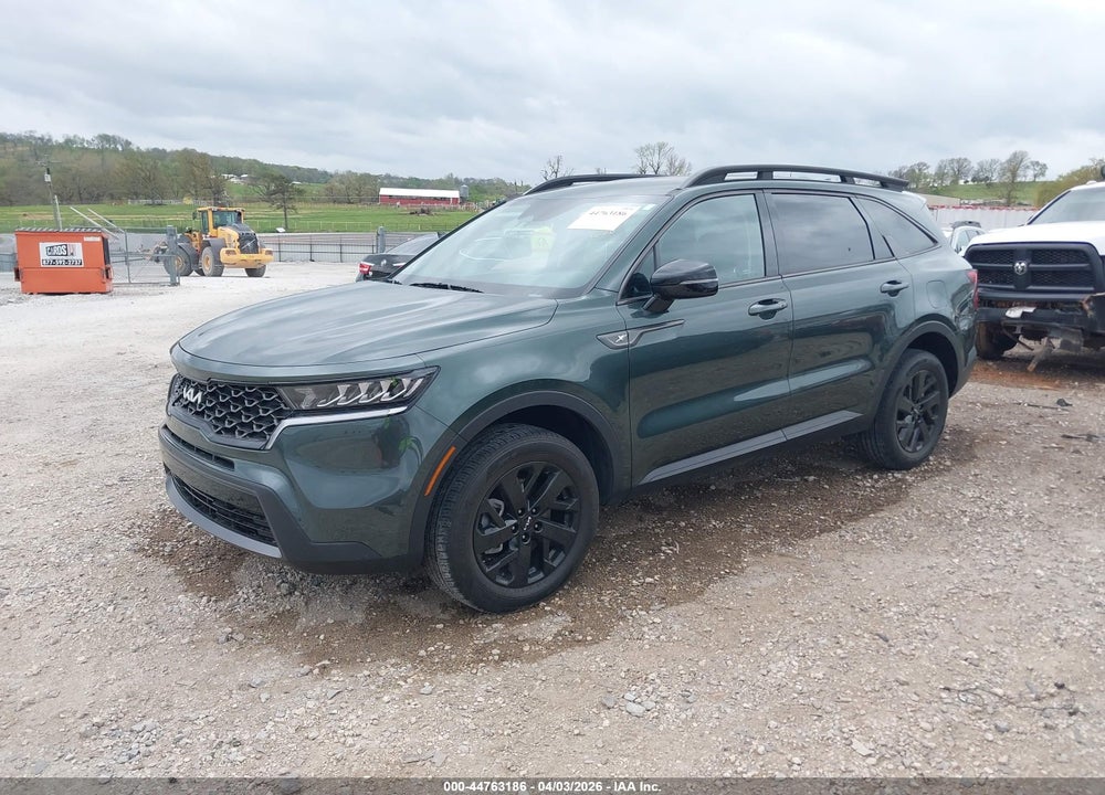 2022 KIA SORENTO X-LINE S VIN: 5XYRLDLC3NG118668
