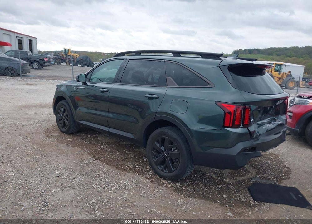 2022 KIA SORENTO X-LINE S VIN: 5XYRLDLC3NG118668