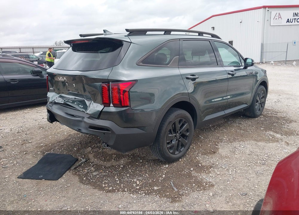 2022 KIA SORENTO X-LINE S VIN: 5XYRLDLC3NG118668