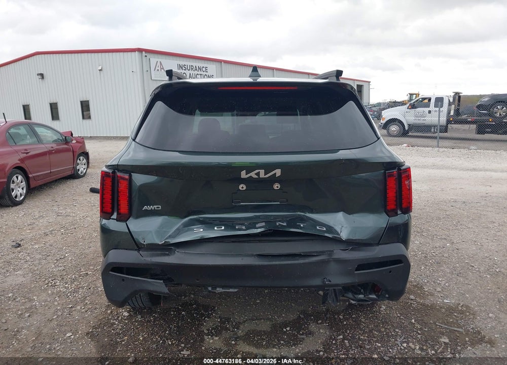 2022 KIA SORENTO X-LINE S VIN: 5XYRLDLC3NG118668