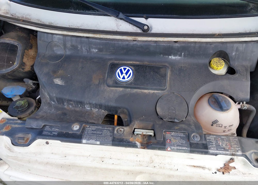 2002 VOLKSWAGEN EUROVAN MV VIN: WV2EB47072H031619