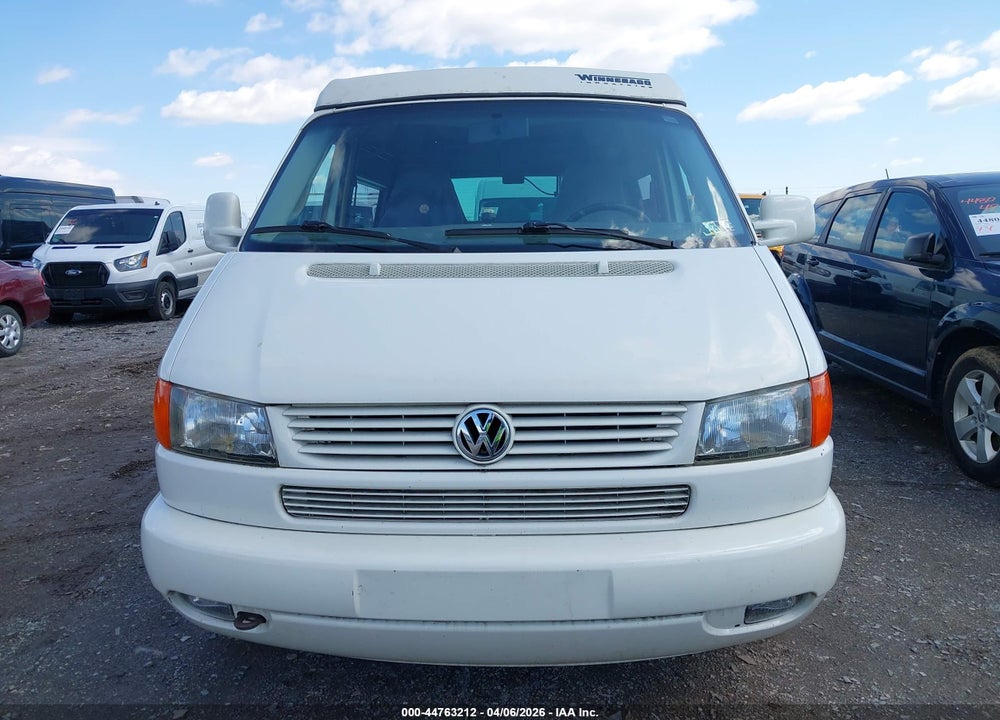 2002 VOLKSWAGEN EUROVAN MV VIN: WV2EB47072H031619