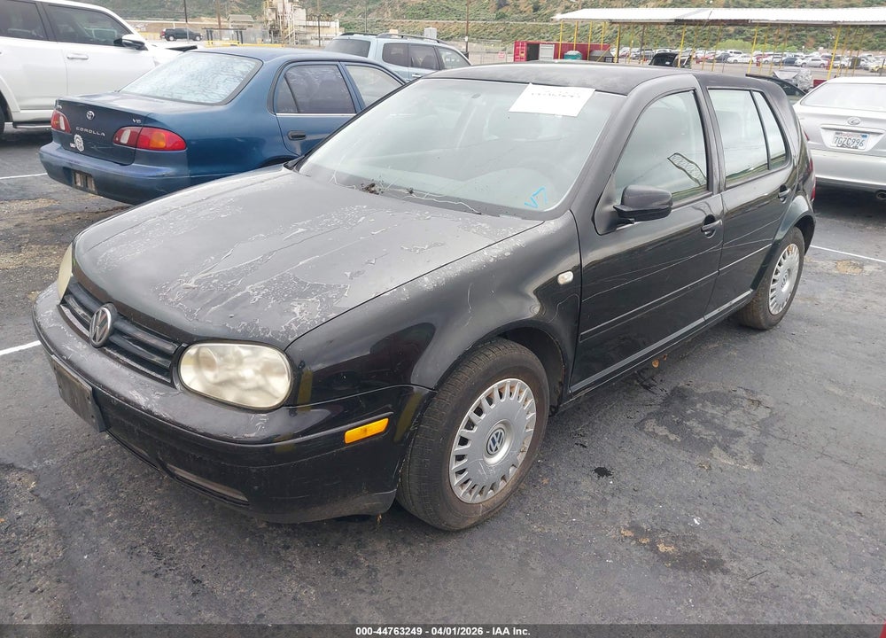 2001 VOLKSWAGEN GOLF GLS VIN: 9BWGT61J714060860
