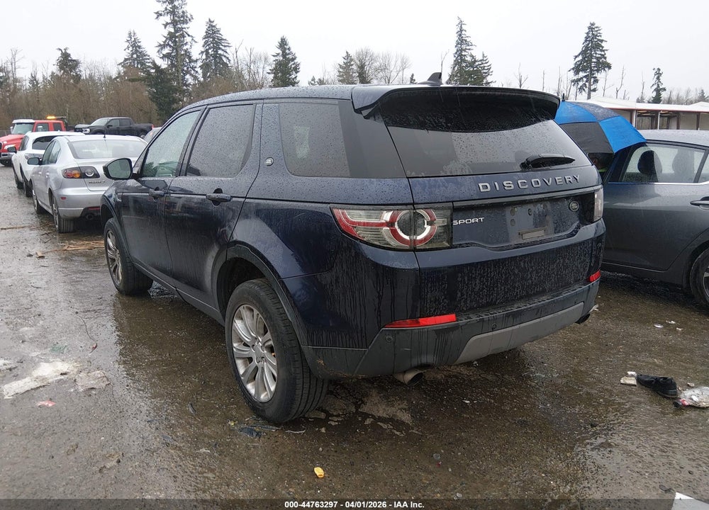 2016 LAND ROVER DISCOVERY SPORT SE VIN: SALCP2BG2GH603664