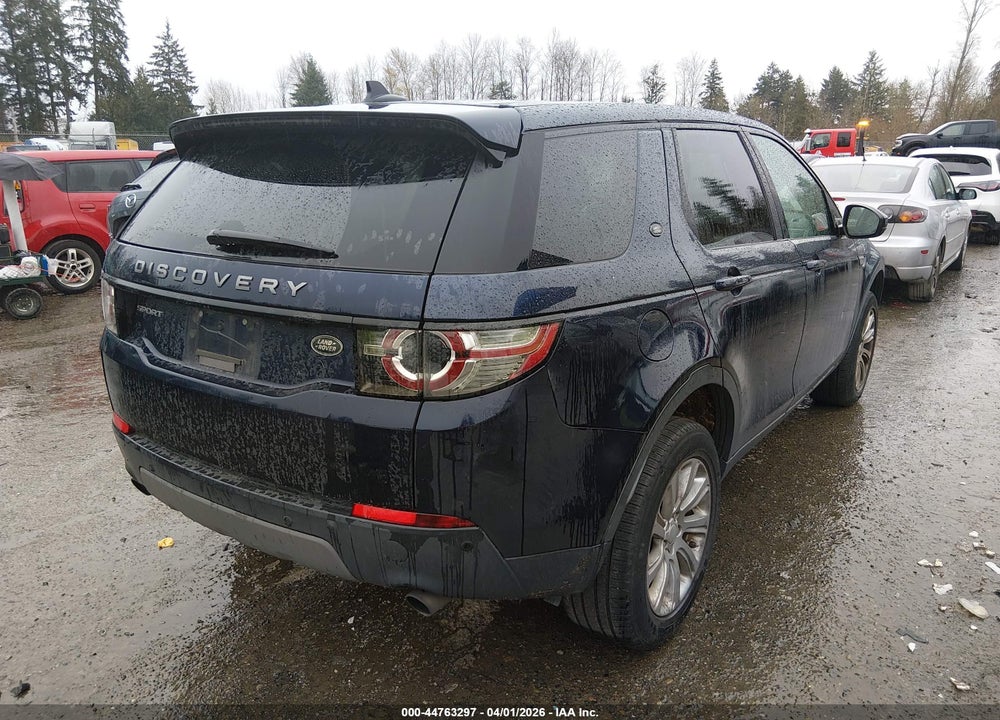 2016 LAND ROVER DISCOVERY SPORT SE VIN: SALCP2BG2GH603664