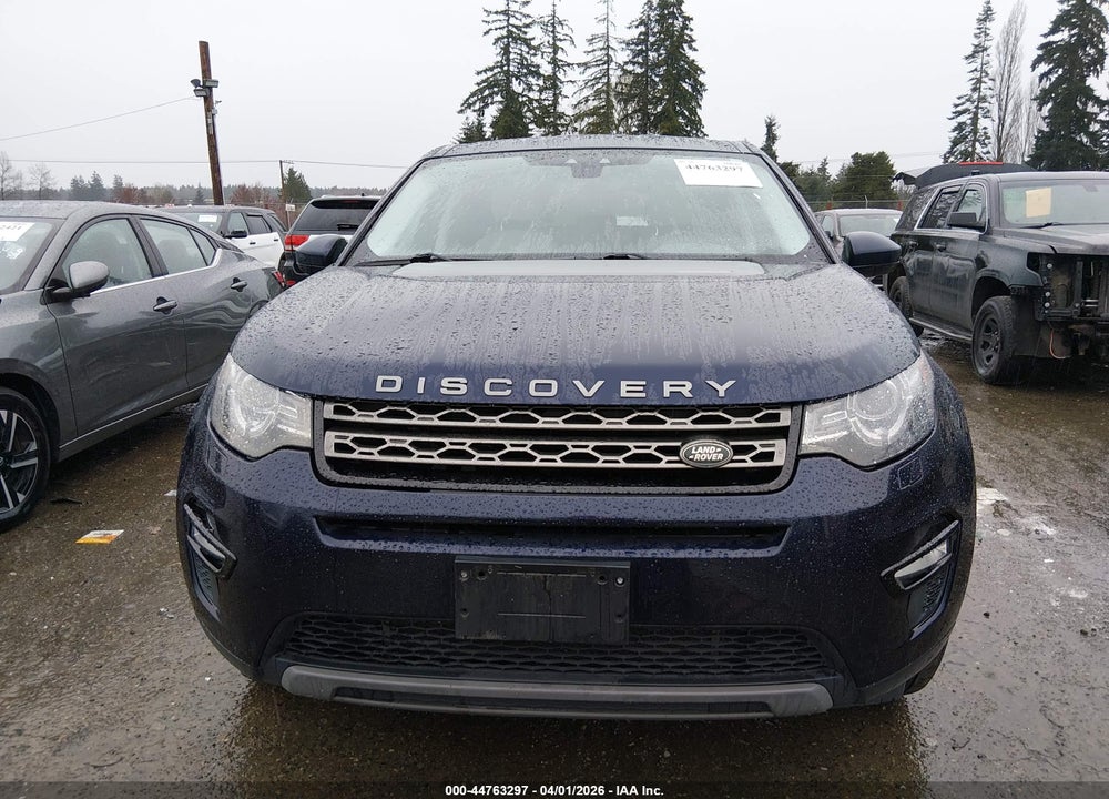 2016 LAND ROVER DISCOVERY SPORT SE VIN: SALCP2BG2GH603664