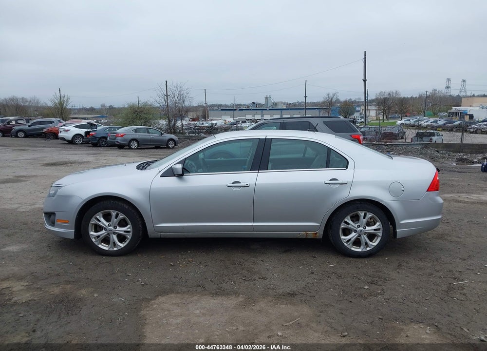 2012 FORD FUSION SE VIN: 3FAHP0HAXCR326717