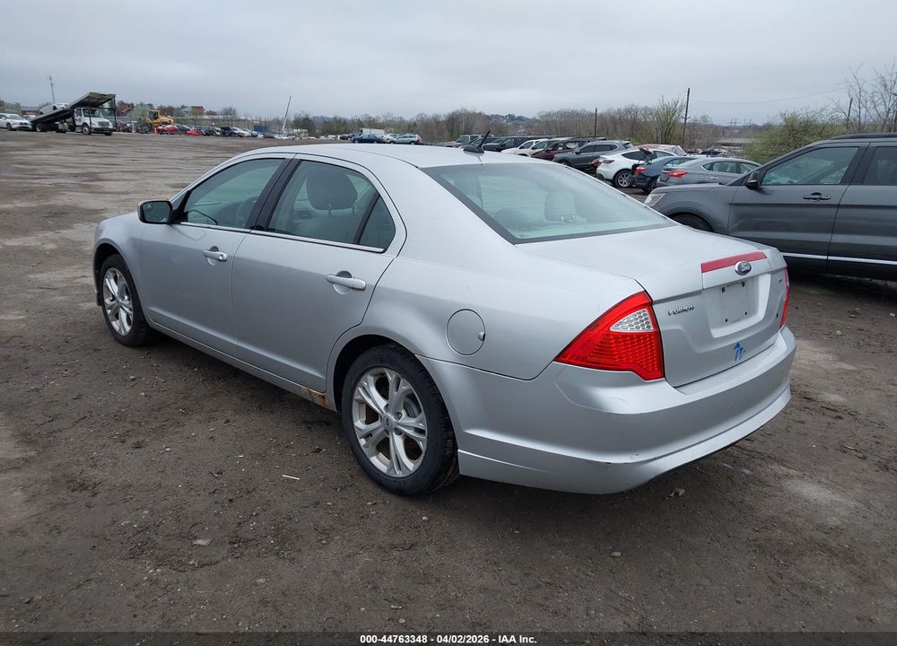 2012 FORD FUSION SE VIN: 3FAHP0HAXCR326717
