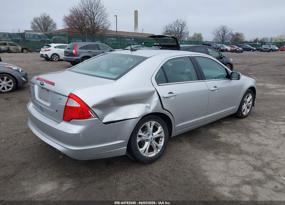 2012 FORD FUSION SE VIN: 3FAHP0HAXCR326717