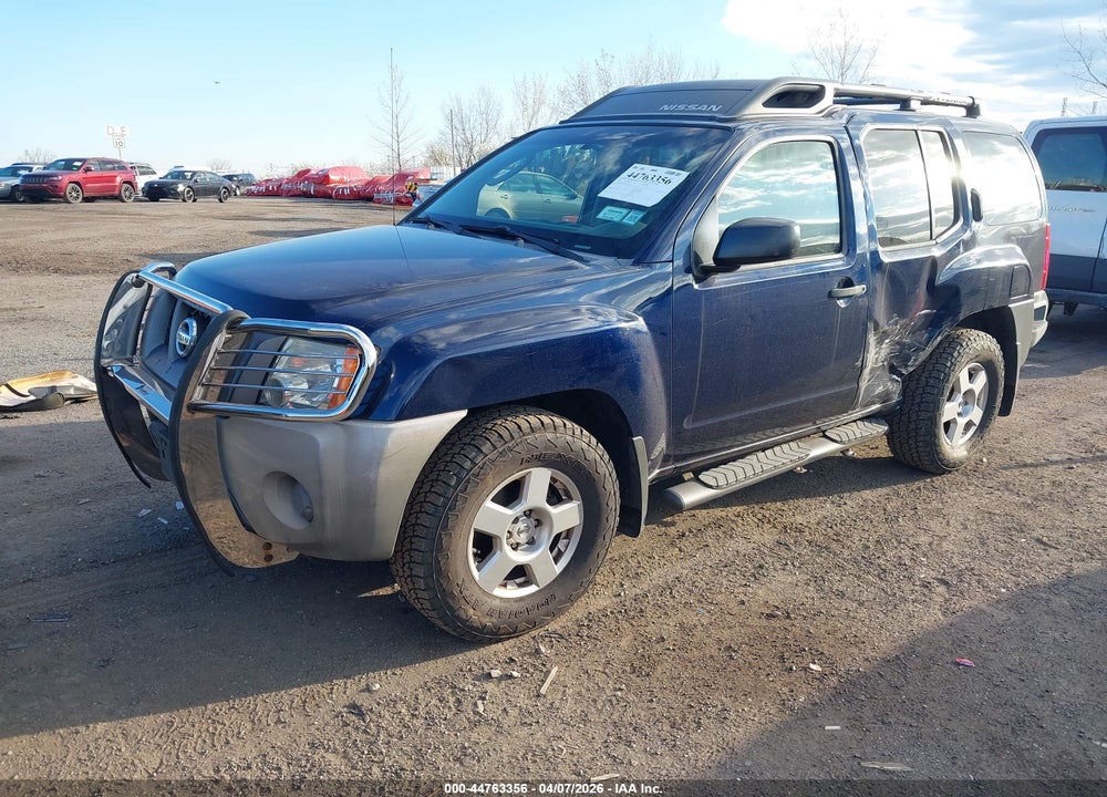 2007 NISSAN XTERRA S VIN: 5N1AN08W97C545813