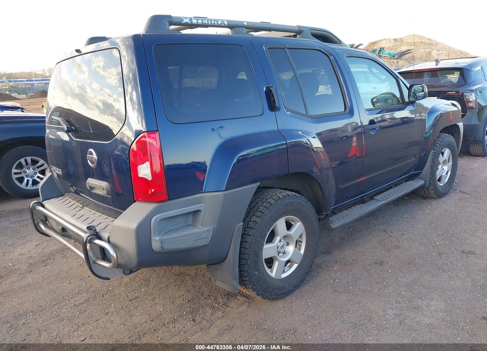 2007 NISSAN XTERRA S VIN: 5N1AN08W97C545813