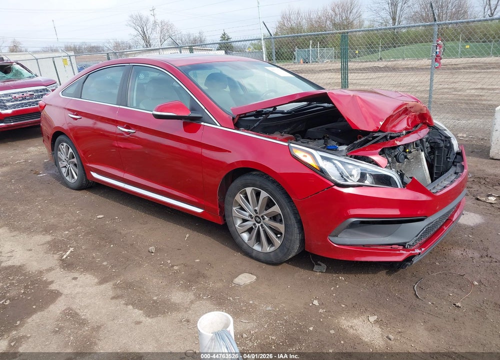 2017 HYUNDAI SONATA SPORT VIN: 5NPE34AF4HH590886