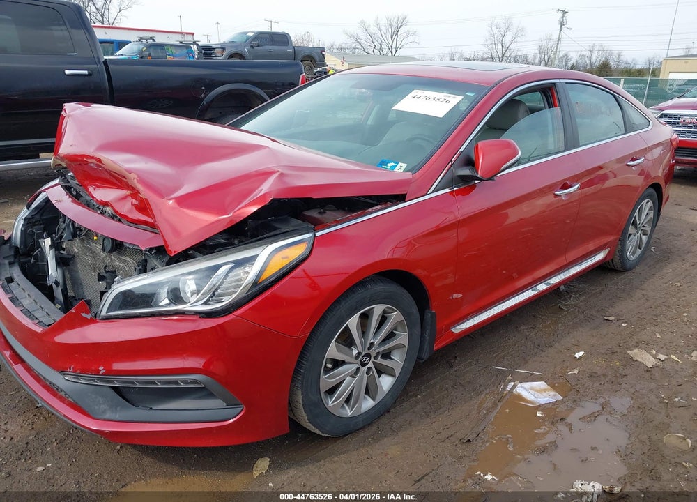 2017 HYUNDAI SONATA SPORT VIN: 5NPE34AF4HH590886