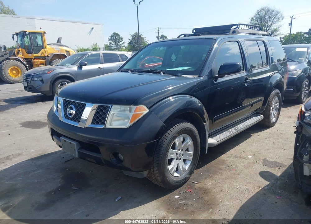 2007 NISSAN PATHFINDER LE VIN: 5N1AR18W97C613666