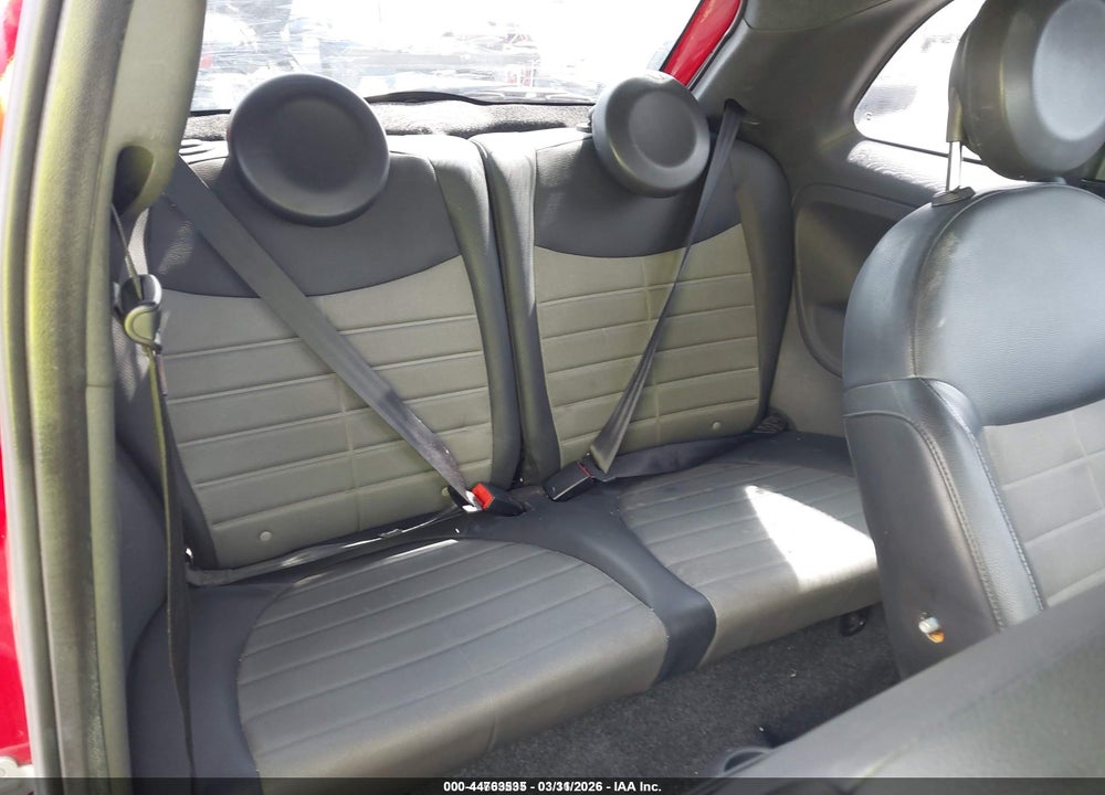 2012 FIAT 500 SPORT VIN: 3C3CFFBR2CT366628