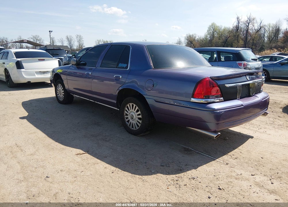 2007 MERCURY GRAND MARQUIS LS VIN: 2MEHM75W17X602722