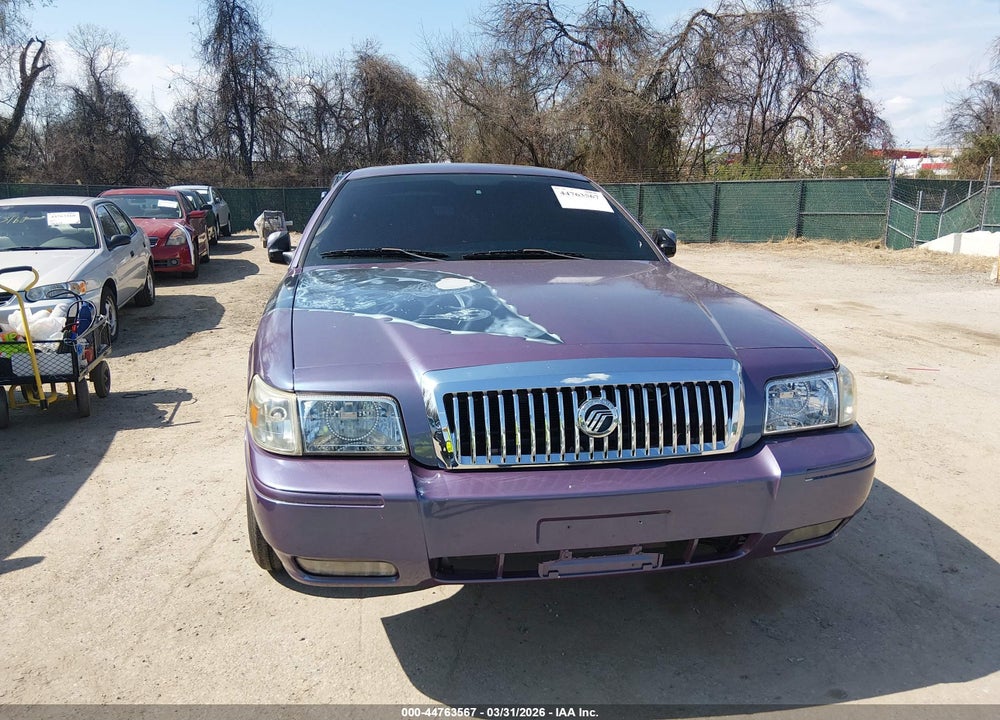 2007 MERCURY GRAND MARQUIS LS VIN: 2MEHM75W17X602722