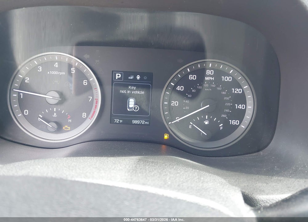 2017 HYUNDAI TUCSON NIGHT VIN: KM8J33A2XHU432866