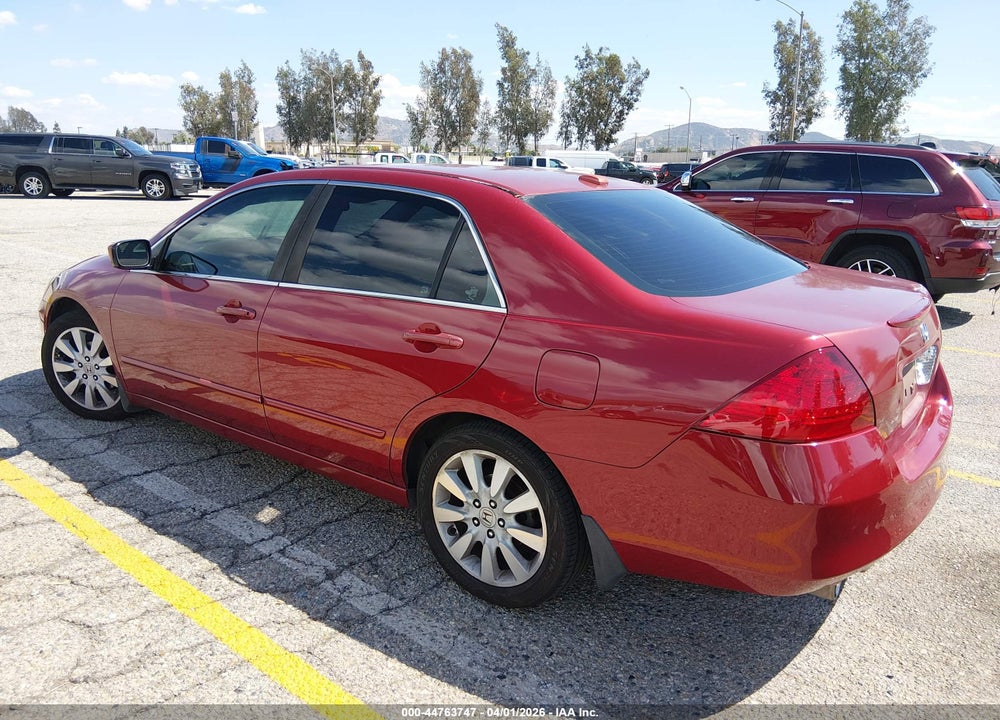 2007 HONDA ACCORD 3.0 EX VIN: 1HGCM66537A096350
