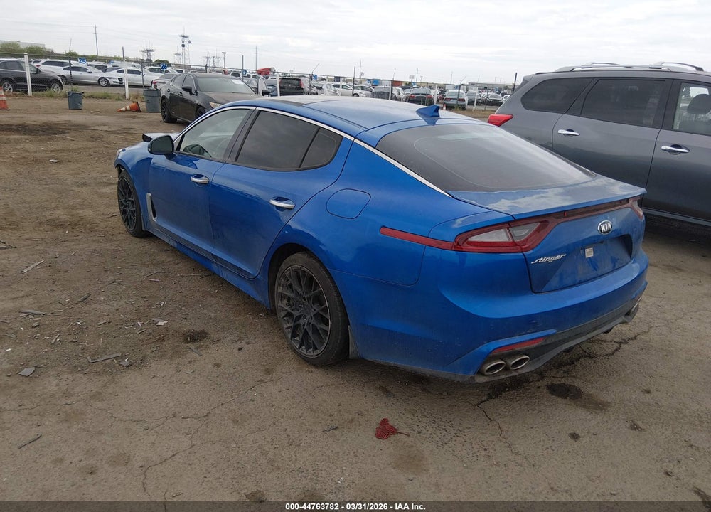 2018 KIA STINGER PREMIUM VIN: KNAE25LA6J6014935