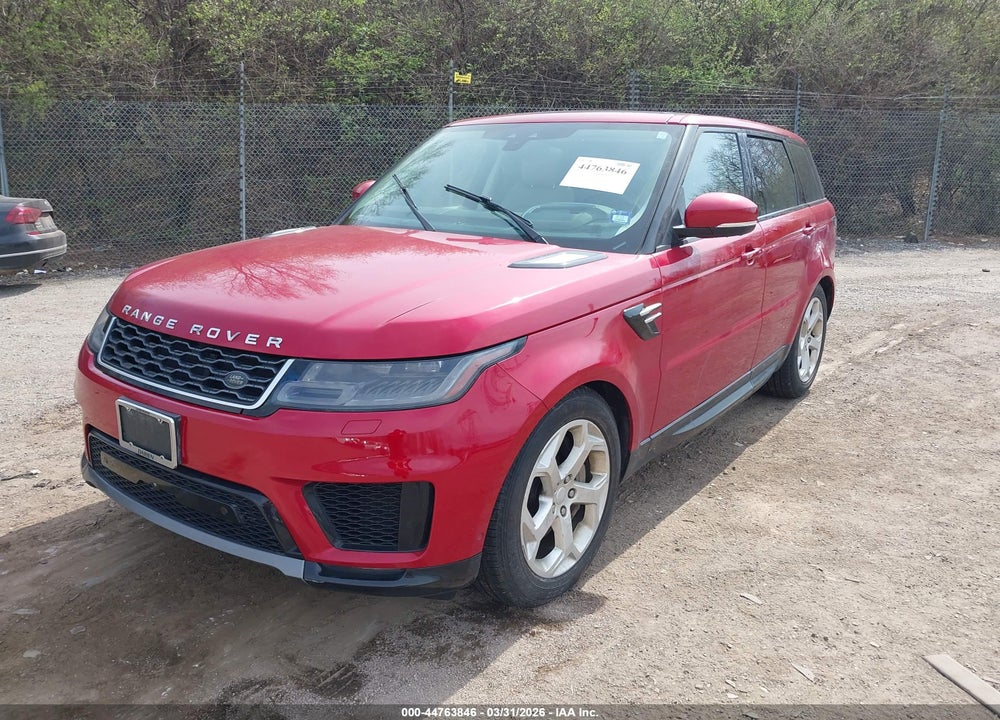 2018 LAND ROVER RANGE ROVER SPORT HSE VIN: SALWR2RV9JA186572