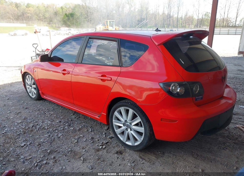 2008 MAZDA SPEED3 GRAND TOURING VIN: JM1BK34L081834641