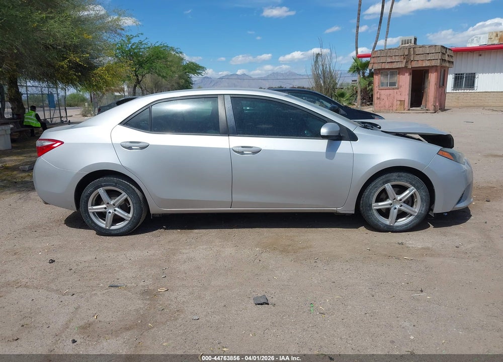 2016 TOYOTA COROLLA LE VIN: 2T1BURHE6GC545721