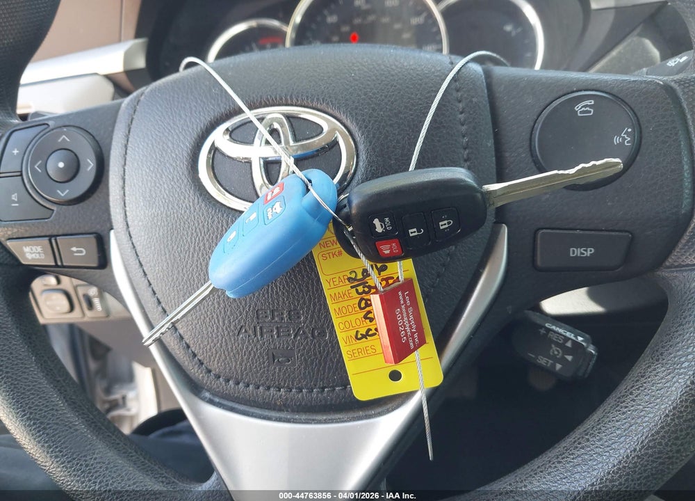2016 TOYOTA COROLLA LE VIN: 2T1BURHE6GC545721