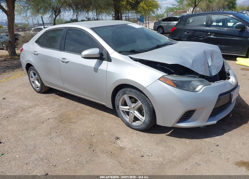2016 TOYOTA COROLLA LE VIN: 2T1BURHE6GC545721