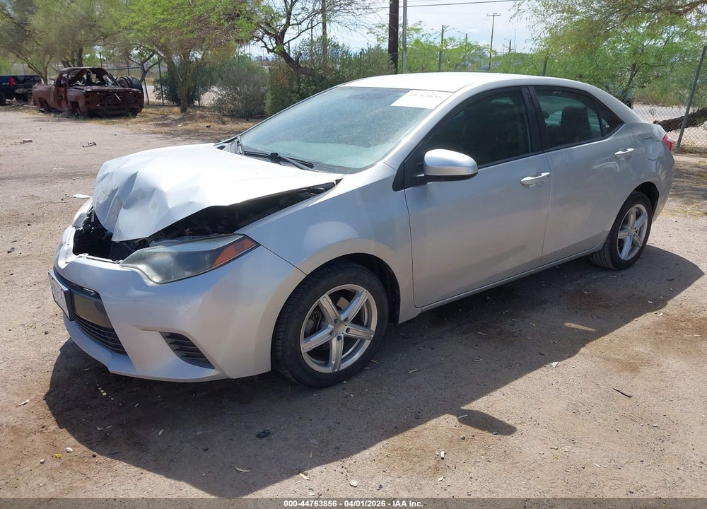 2016 TOYOTA COROLLA LE VIN: 2T1BURHE6GC545721