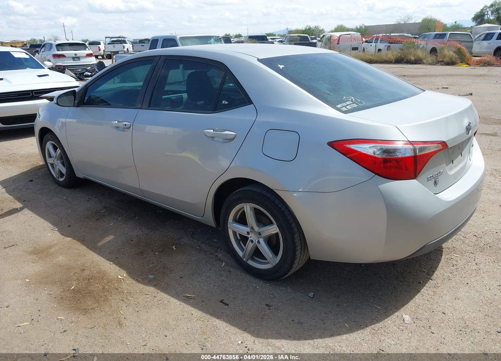 2016 TOYOTA COROLLA LE VIN: 2T1BURHE6GC545721