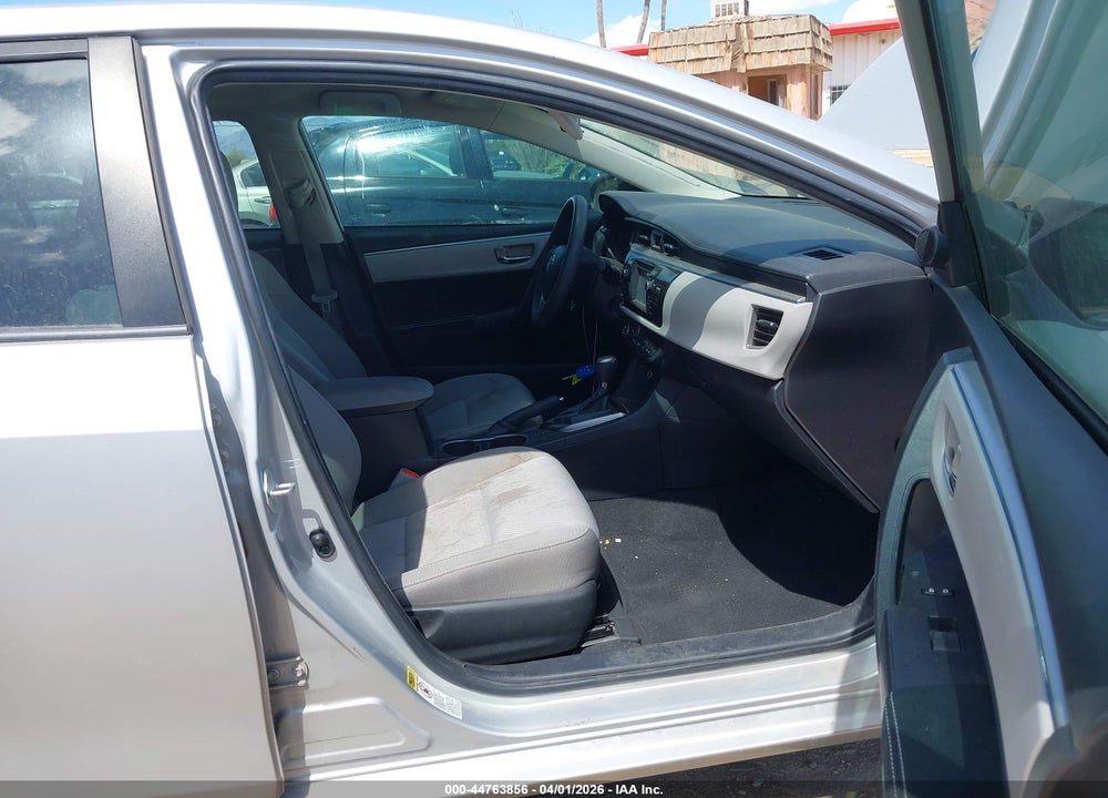 2016 TOYOTA COROLLA LE VIN: 2T1BURHE6GC545721