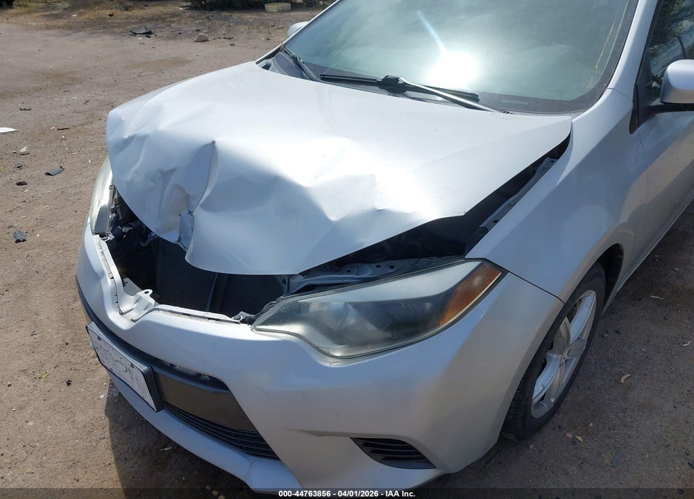2016 TOYOTA COROLLA LE VIN: 2T1BURHE6GC545721