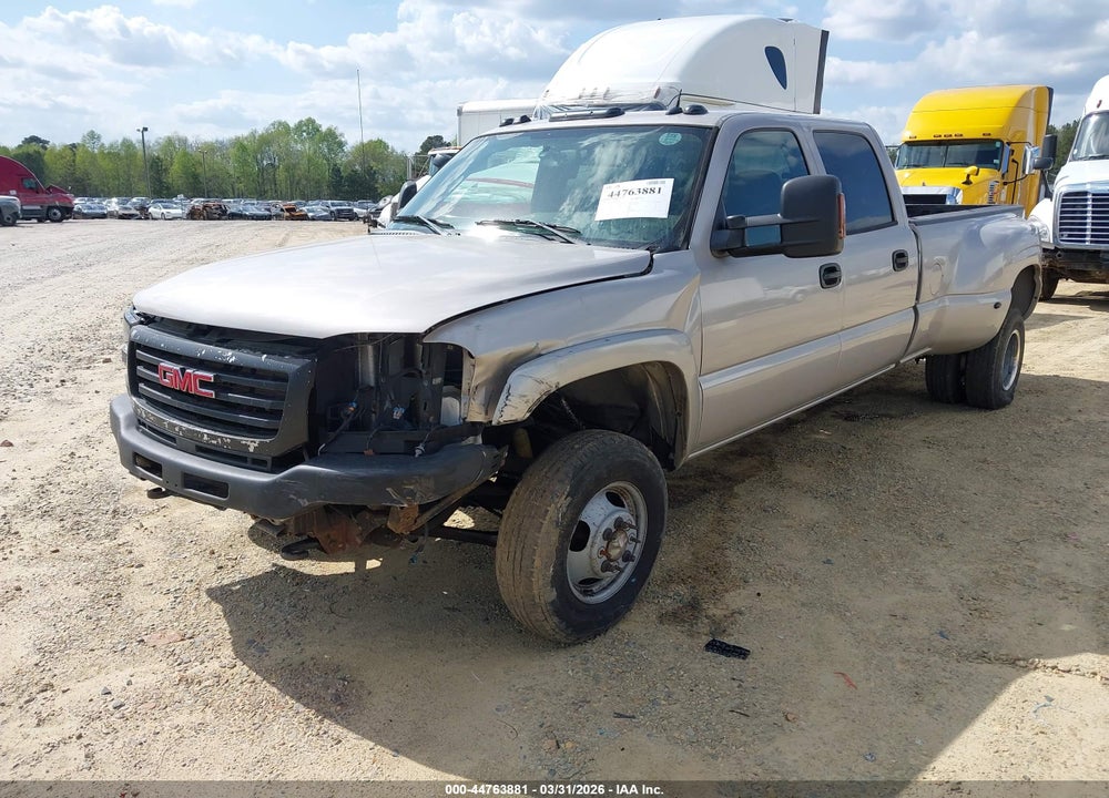 2005 GMC SIERRA 3500 SLT VIN: 1GTJK332X5F905198