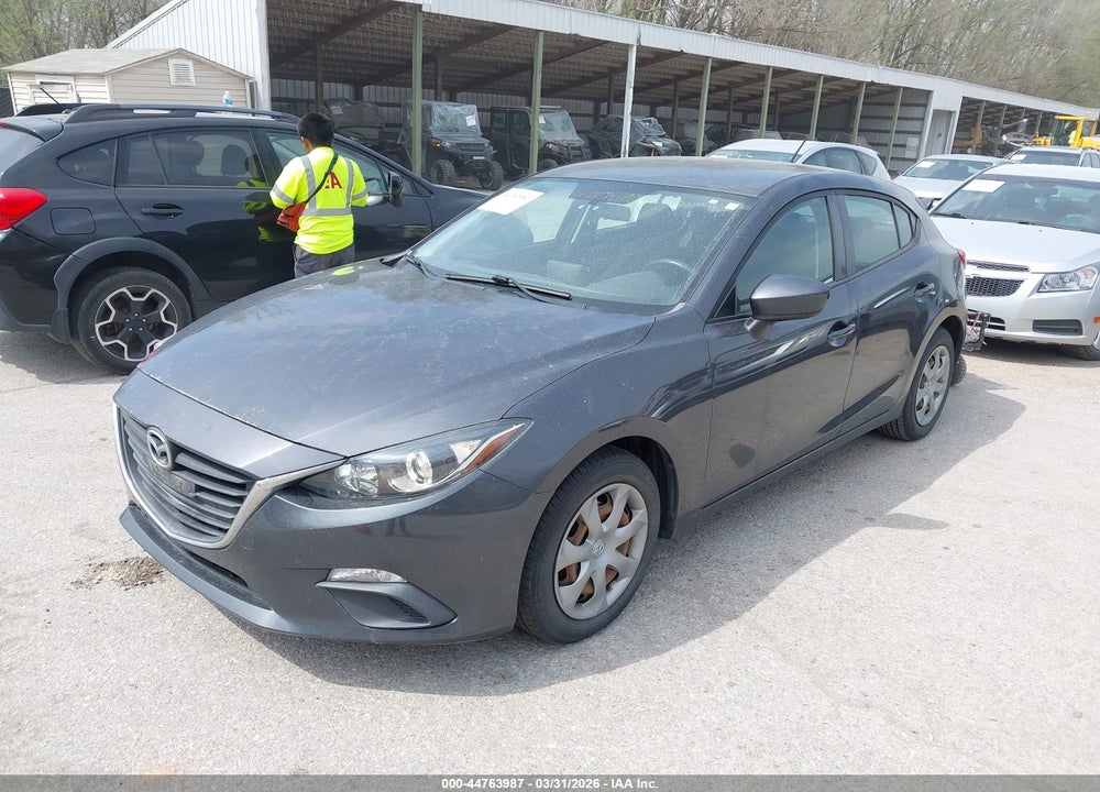 2015 MAZDA 3 I SPORT VIN: 3MZBM1K76FM156334