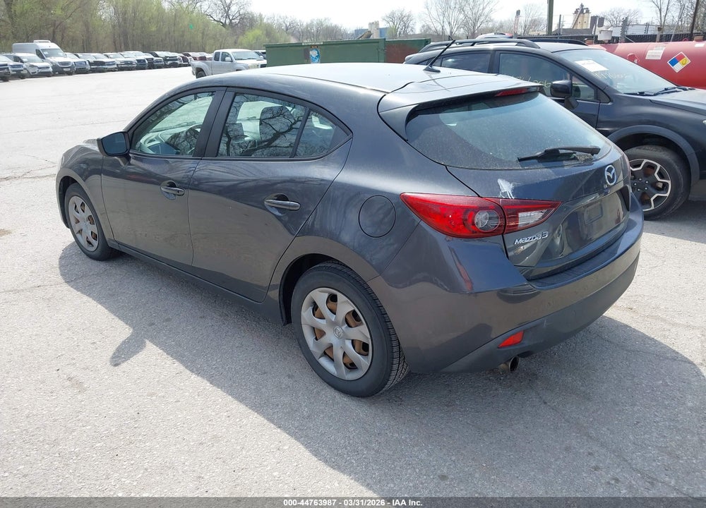 2015 MAZDA 3 I SPORT VIN: 3MZBM1K76FM156334